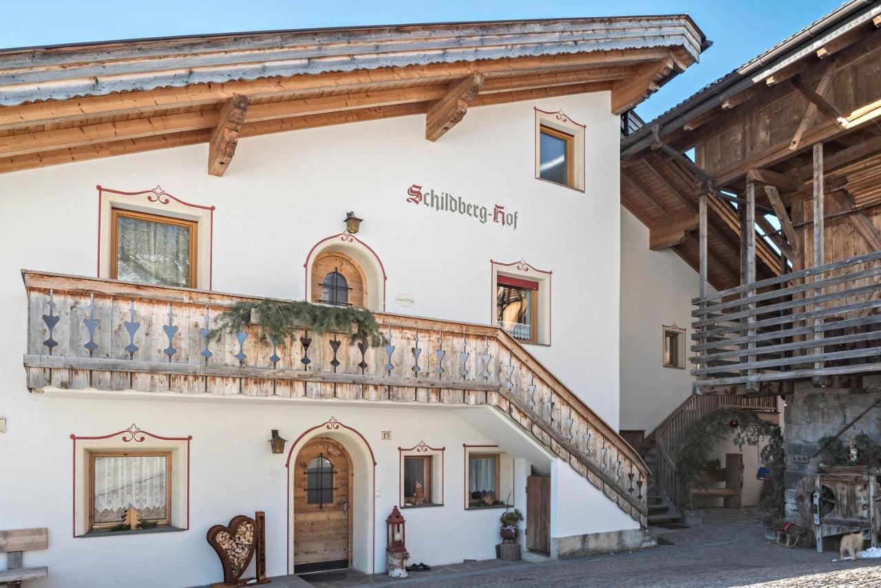 Schildberghof Santner Apartment Siusi Bagian luar foto
